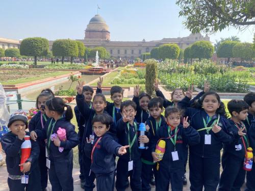 PP International School Students Visits Amrit Udyan #Mughal Garden