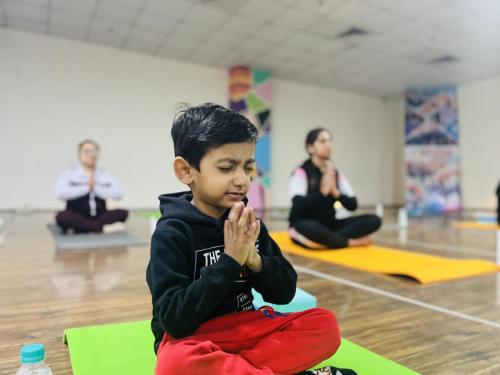 PP International School has organised a Yoga on February 11, 2023, 
